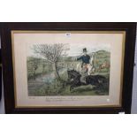 John Leech (1817-1864), 'Hold Hard Master George'; 'No consequence', a pair of colour lithographs,