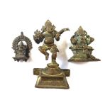 A bronze figure of Ganesha dancing, India, probably 19th century,