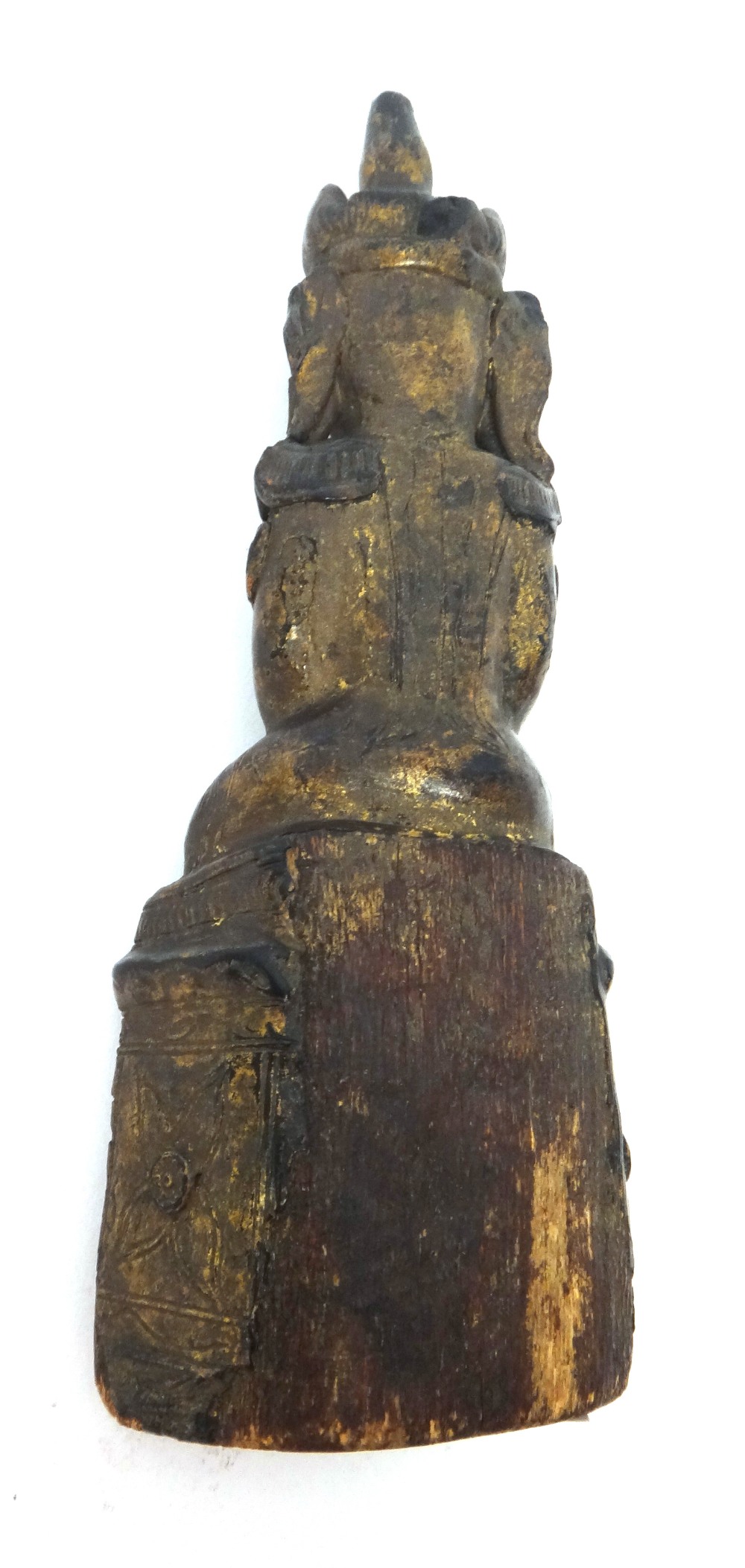 A group of three small Thai bronze buddha heads, probably circa 14th century, tallest 11cm. - Image 10 of 10