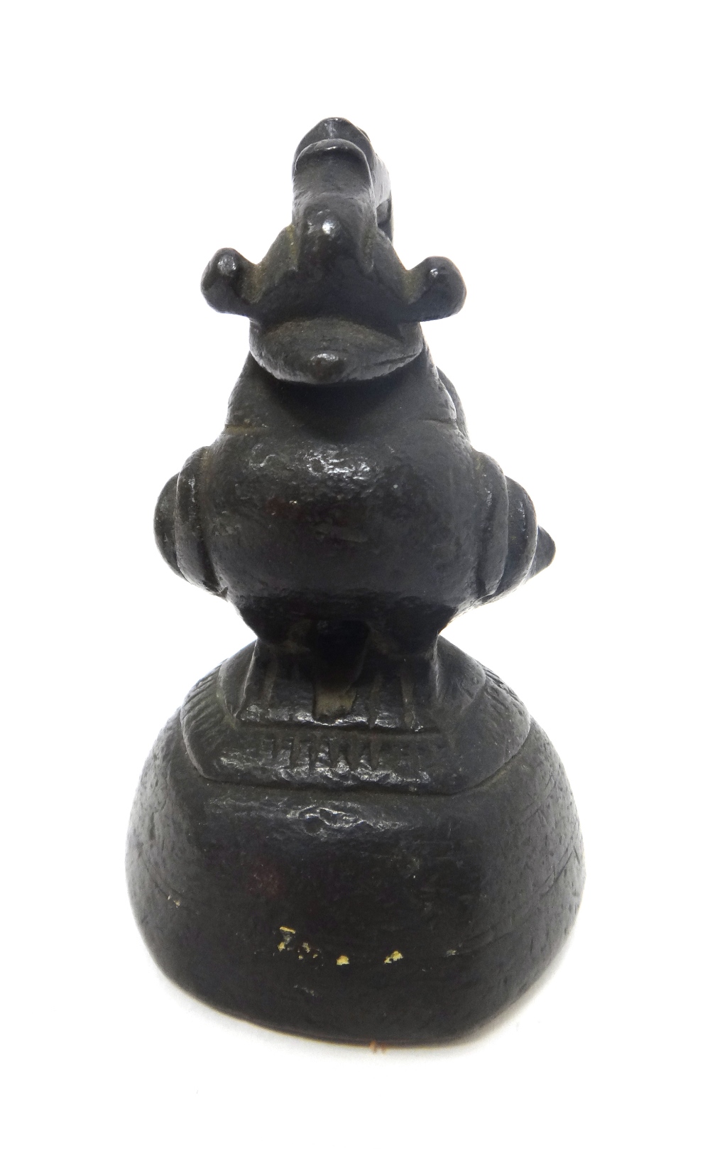 A group of four Burmese bronze duck and animal opium weights, 19th century, largest 12cm. - Image 7 of 25