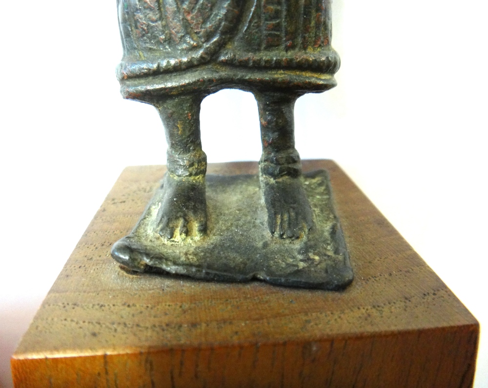 A Khmer bronze figure of a female deity, 13th century, - Image 6 of 10