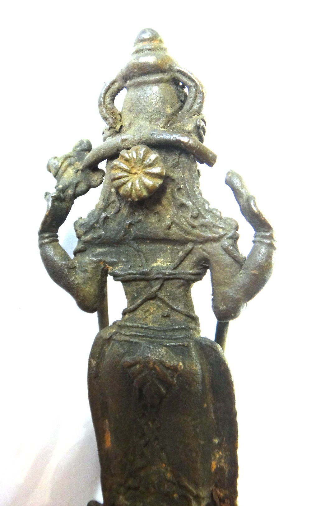 A Kerala bronze figure of Durga, South India, 19th century, - Image 8 of 10