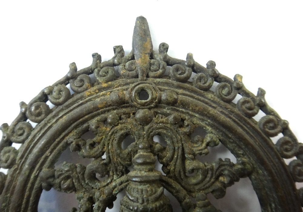 A Kerala bronze figure of Gajalakshmi, South India, 16th/17th century, - Image 2 of 8