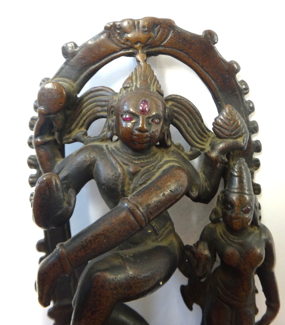 A bronze figure of Siva Nataraja, Southern India, probably 18th century, - Image 2 of 10