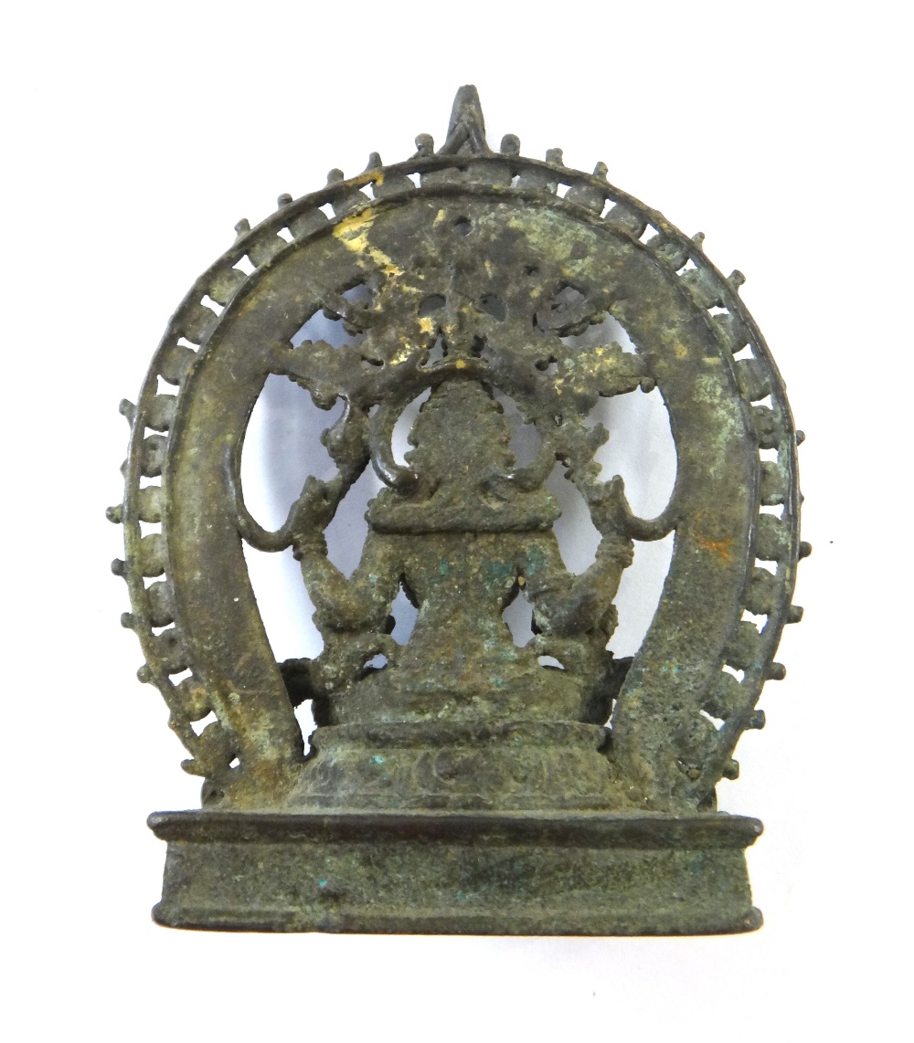 A Kerala bronze figure of Gajalakshmi, South India, 16th/17th century, - Image 7 of 8