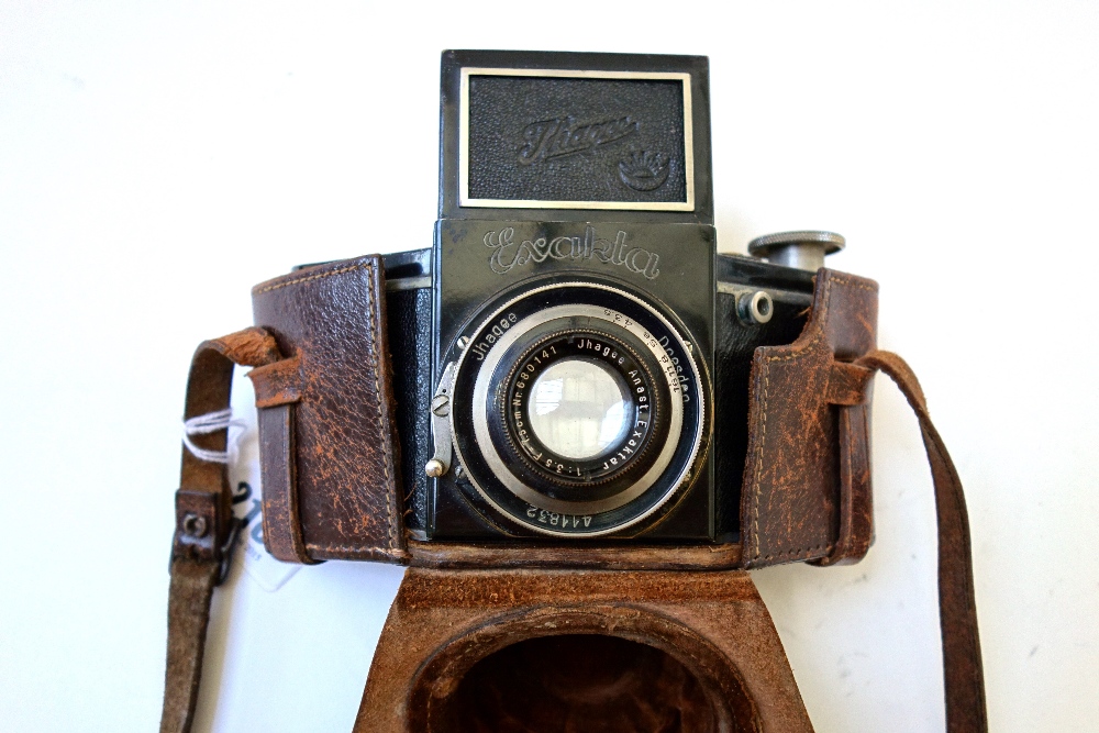 An Exacta VP camera, circa 1930, serial No 411832, - Image 3 of 7