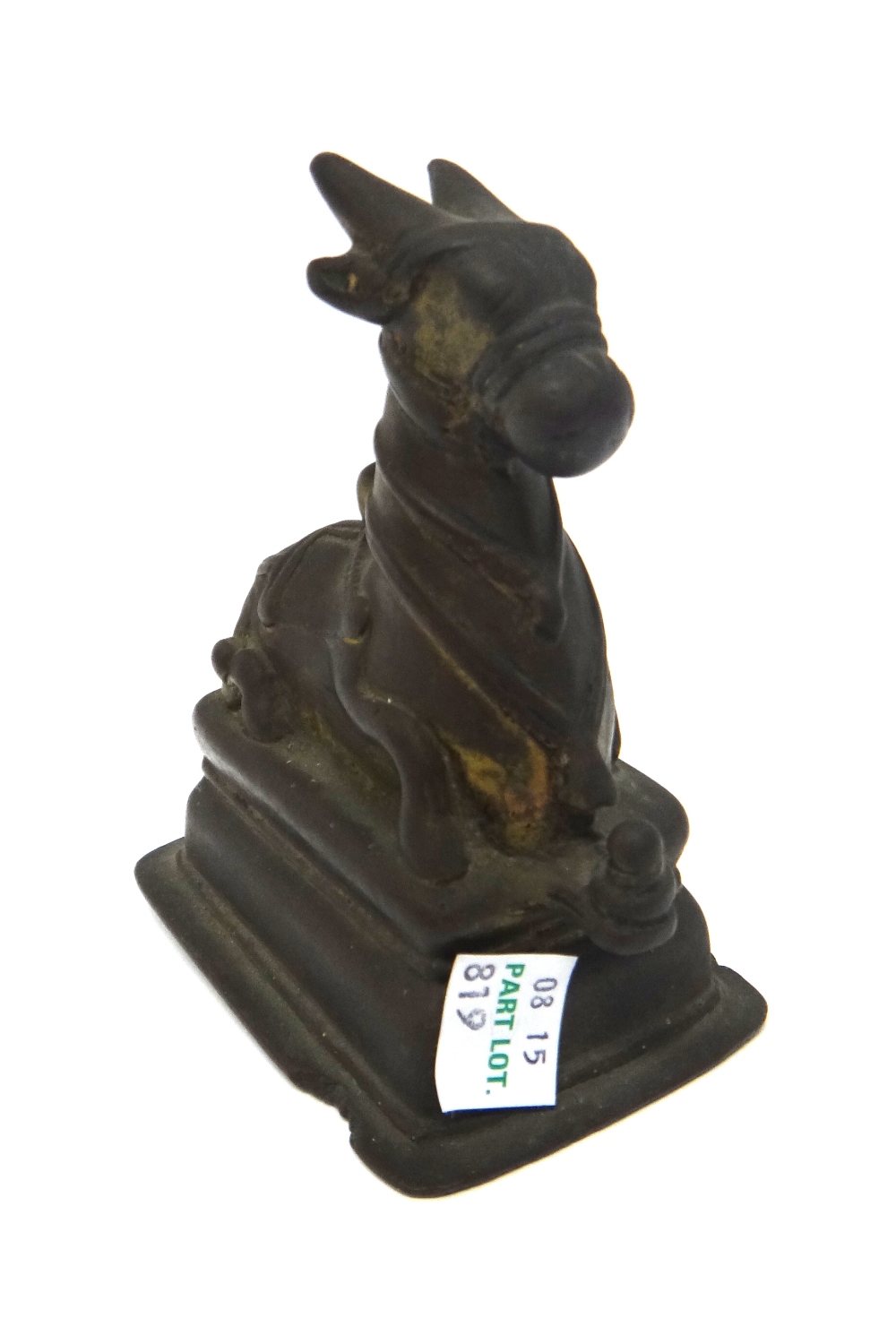 A group of four Burmese bronze duck and animal opium weights, 19th century, largest 12cm. - Image 24 of 25