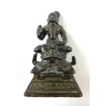 A bronze group of two Tamil saints, South India, 18th century,