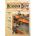 MODERN BOY - new series, nos. 1-25 (Feb- Aug. 1938), coloured pictorial wrappers, illus.