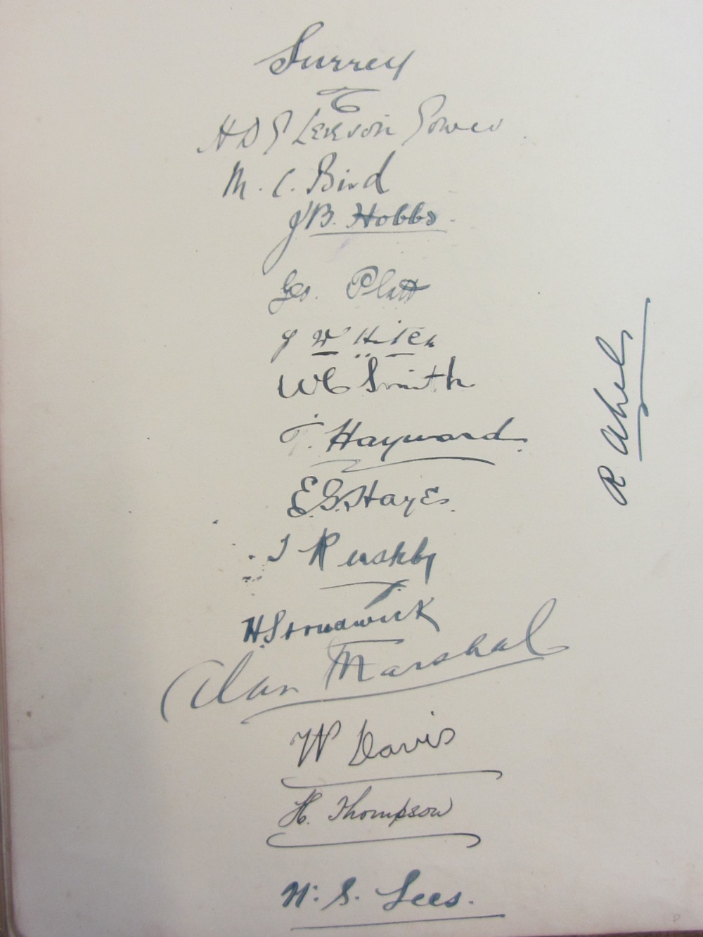 CRICKET -  autographs (mostly full team) from 9 county sides, - Image 7 of 12