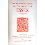 The VICTORIA HISTORY of the COUNTIES of ENGLAND - Essex volumes, 1-10 (ex 11).  num.