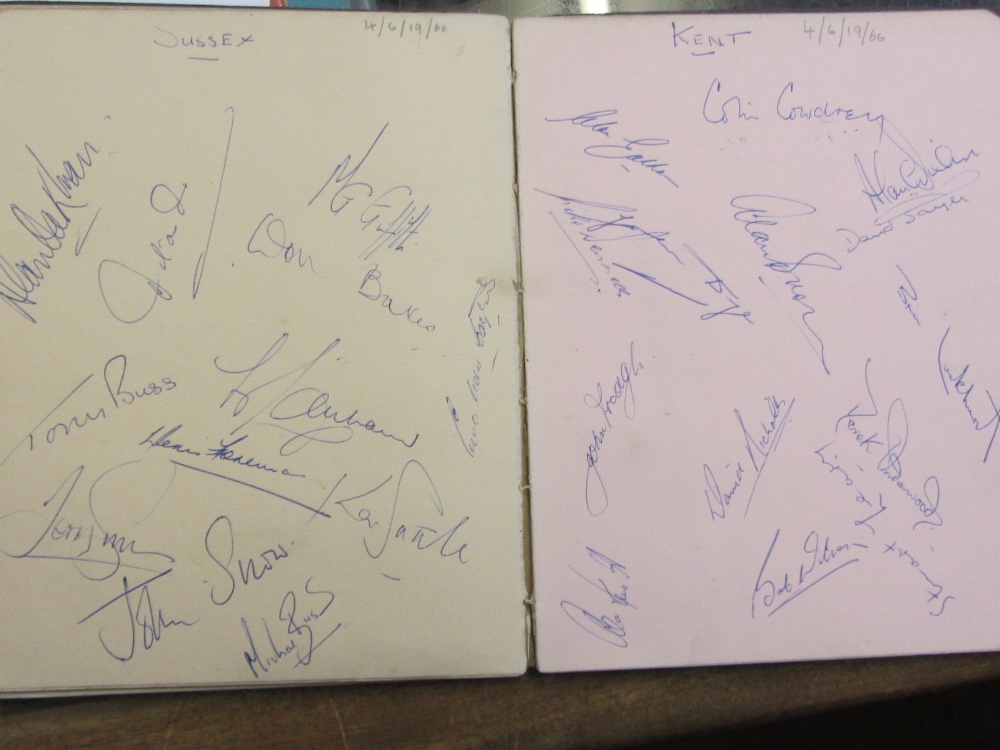CRICKET -  autographs (mostly full team) from 9 county sides, - Image 12 of 12