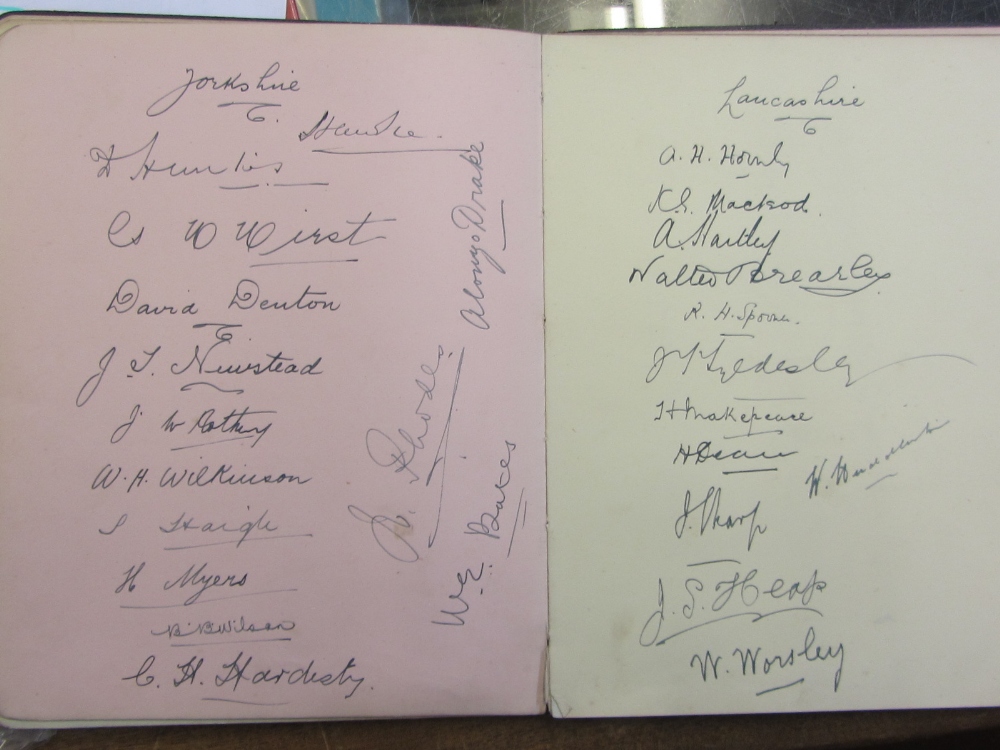 CRICKET -  autographs (mostly full team) from 9 county sides, - Image 6 of 12