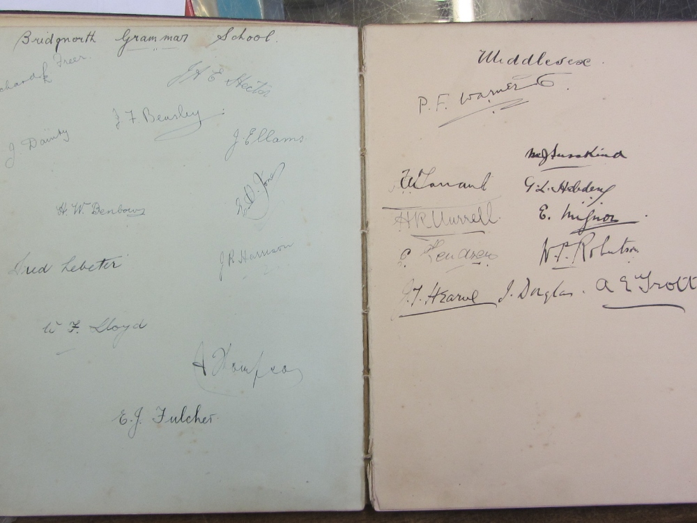 CRICKET -  autographs (mostly full team) from 9 county sides, - Image 4 of 12
