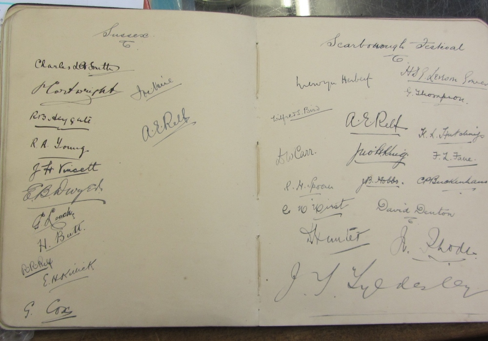 CRICKET -  autographs (mostly full team) from 9 county sides, - Image 9 of 12