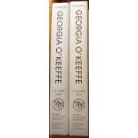 LYNES (B.B.)  Georgia O' Keefe: catalogue raisonne.  2 vols. coloured illus. throughout; d/wrappers.