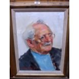 Trevor Willoughby (1926-1995), Portrait of Jimmy Wedgwood, oil on canvas, signed and dated '70,