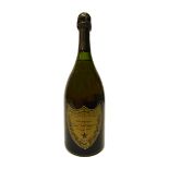 One bottle of Dom Perignon 1969 vintage champagne.
