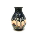 A Moorcroft 'Cluny' vase, circa 1995, 19cm high, boxed.