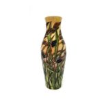 A Moorcroft 'Savanna' vase by Emma Bossons, limited edition 293/500, 26cm high, boxed.