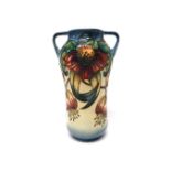 A Moorcroft 'Anna' two handled vase, circa 1989, 26cm high, boxed.