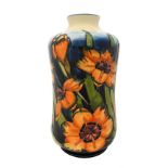 A Moorcroft 'Spiraxia' vase by Emma Bossons, circa 1998, limited edition 166/300, 29cm high, boxed.