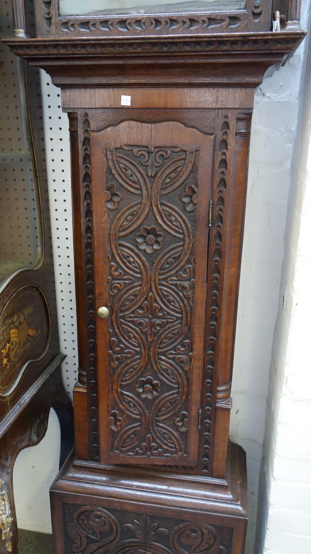 An eight day longcase clock, 18th century, - Image 3 of 8