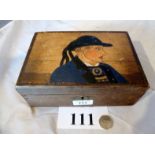 A decorative painted box (key with aucti