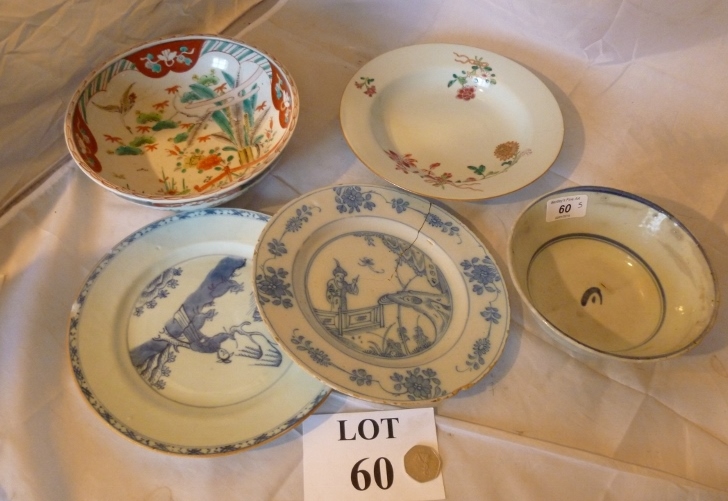 Five early Chinese dishes est: £50-£80 (