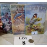 Three Lady Bird books of British Birds e