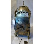 A Mappin & Webb lantern clock est: £80-£