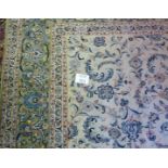 A fine Kashan carpet (410 x 300 approx)