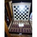 A cased Chinese chess set est: £30-£50 (