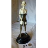 An art Deco style figurine est: £20-£40 (K2)