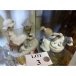 Two Lladro figurines,