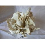 A large natural coral specimen est: £40-£60 (J)