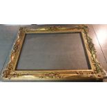 A very ornate gilt frame in good condition (to fit painting approx: 48cm x 66cm) est: £40-£60