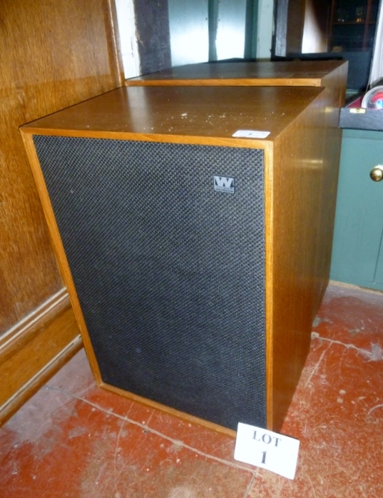 A pair of Wharfdale Melton II speakers est: £20-£40 (J)