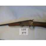 Cogswell & Harrison folding single barrel 12 bore figured stock Serial No: C2529 (Certificate