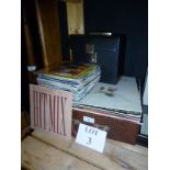 A collection of vintage LP's and  45'' records est;