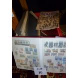 A collection of assorted stamps,