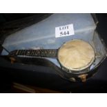 A cased Piccolo banjo est: £40-£60 (E)