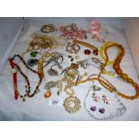 An assortment of costume jewellery est: £20-£40
