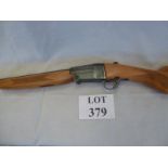 An Italian single barrel folding 20 bore shotgun Serial No: 0523801 (Certificate Holders Only) est: