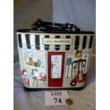 A Lulu Guinness hand bag 'bric a brac shop' est: £50-£70 (J)