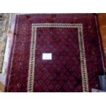 A Hamadan rug (1.95 x 1.