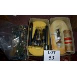 A box of radio resisters and a box of light resistant valves est: £20-£40 (A4)