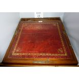 A 19c mahogany writing slope est: £40-£60 (G3)