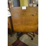 A 19c mahogany tilt top breakfast table of good colour and patina est: £70-£100