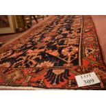 A Hamadan runner (456 x 108 cm approx) est: £150-£200